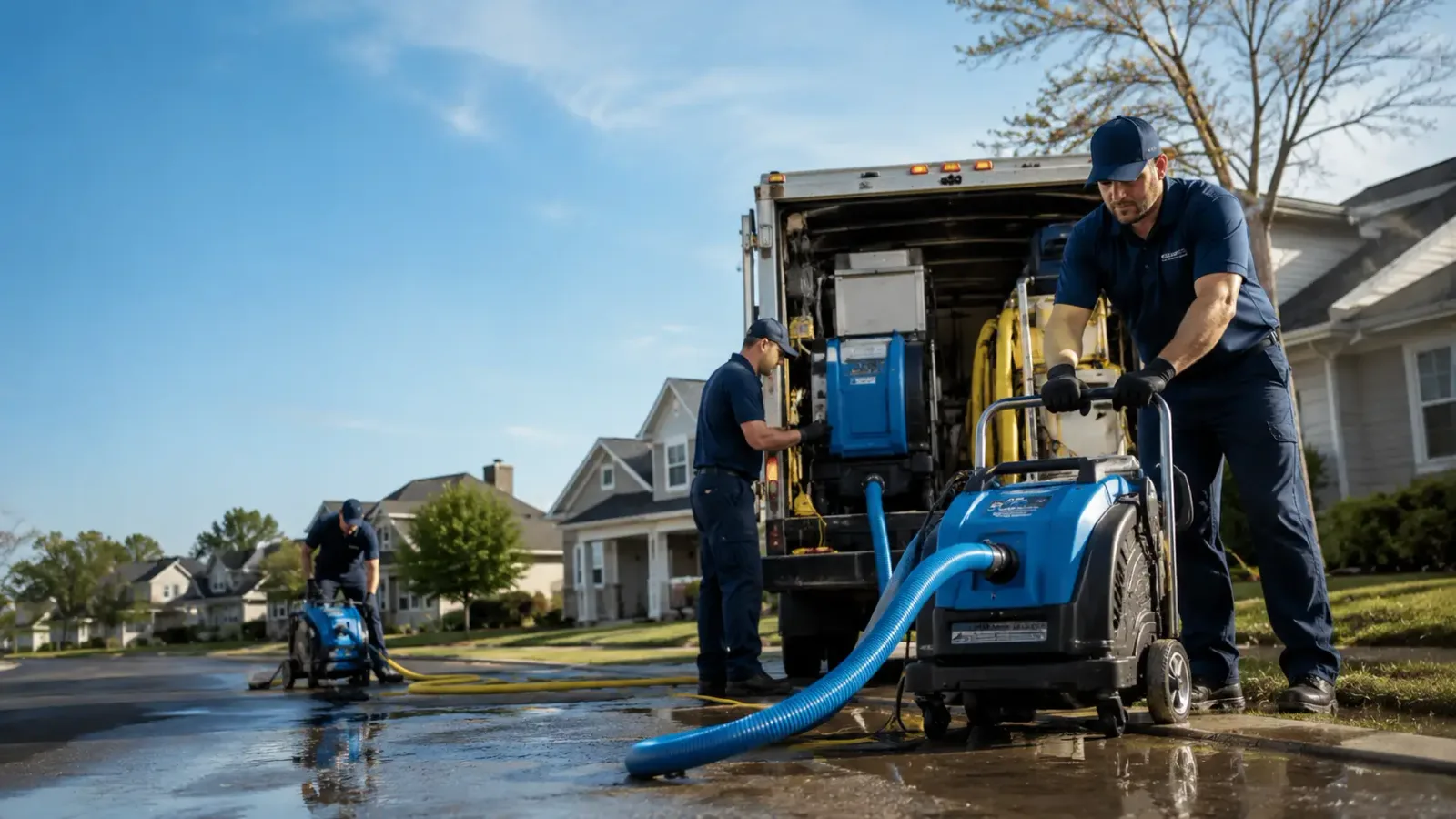 Flood Damage Cleanup in Darfur, MN